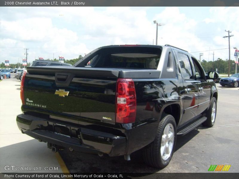 Black / Ebony 2008 Chevrolet Avalanche LTZ