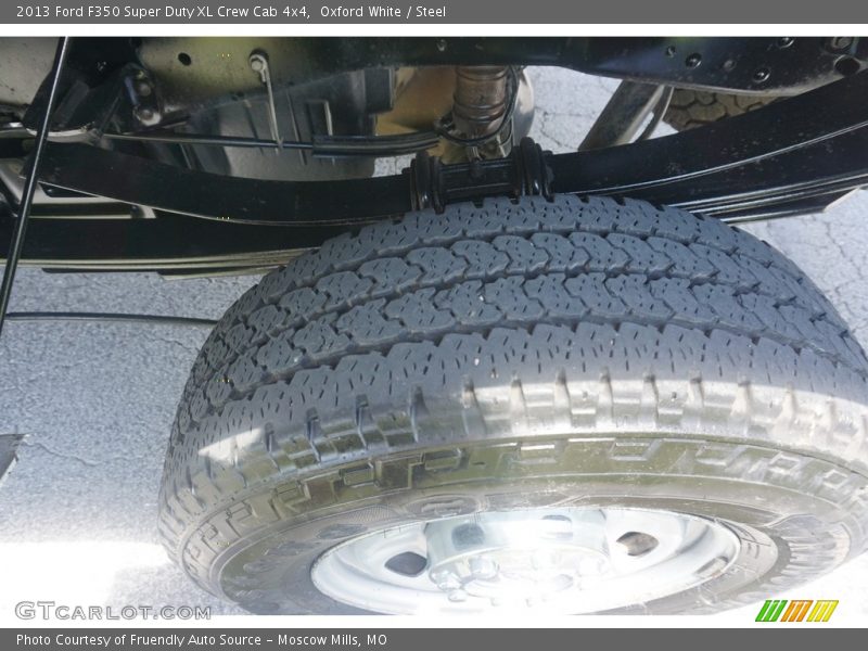 Oxford White / Steel 2013 Ford F350 Super Duty XL Crew Cab 4x4