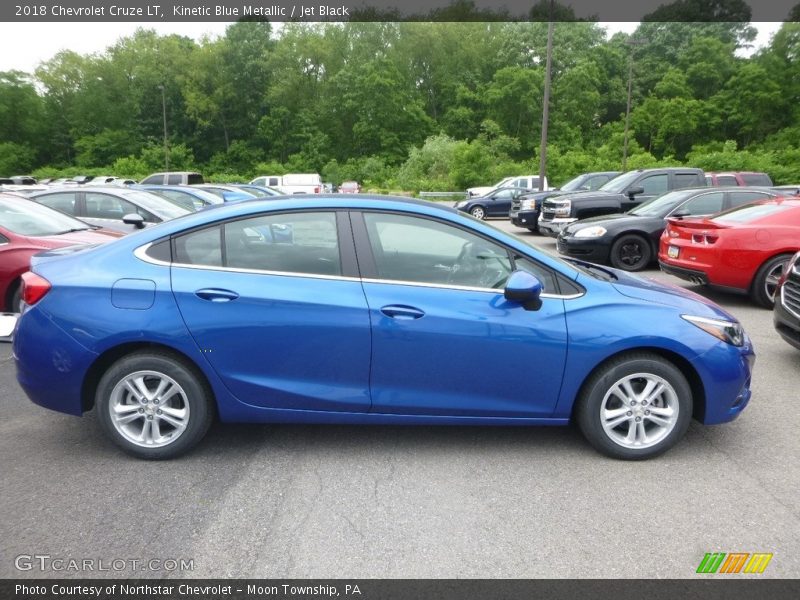 Kinetic Blue Metallic / Jet Black 2018 Chevrolet Cruze LT