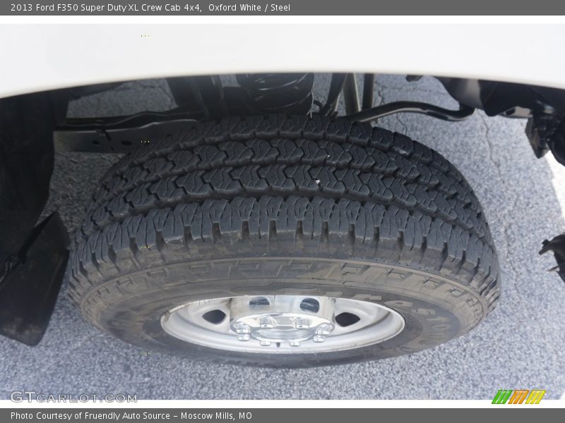 Oxford White / Steel 2013 Ford F350 Super Duty XL Crew Cab 4x4