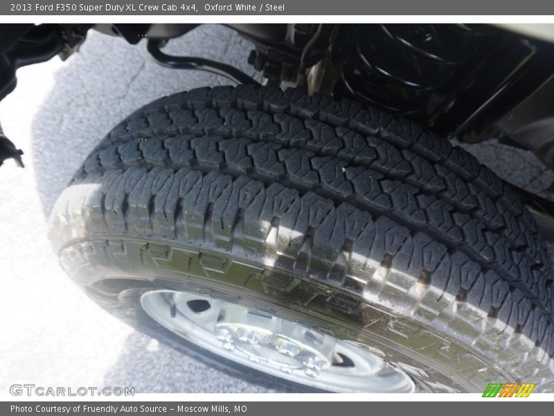 Oxford White / Steel 2013 Ford F350 Super Duty XL Crew Cab 4x4