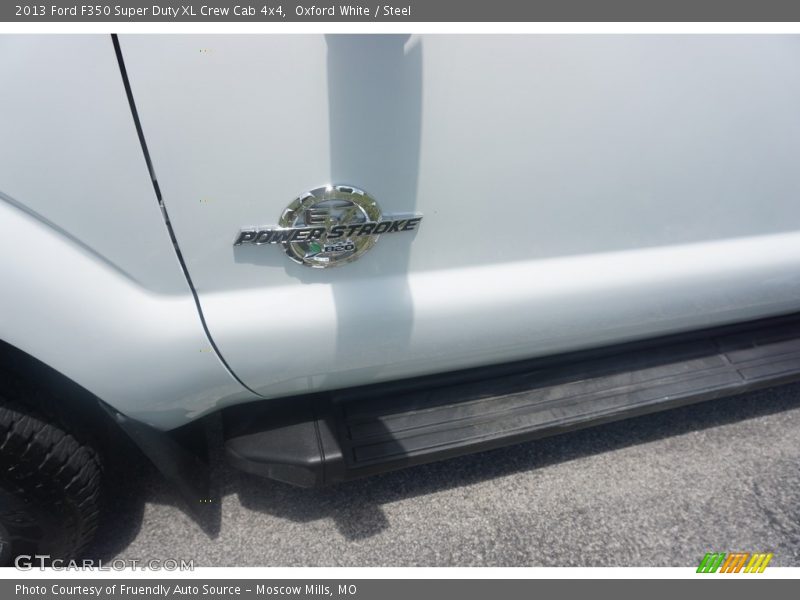 Oxford White / Steel 2013 Ford F350 Super Duty XL Crew Cab 4x4