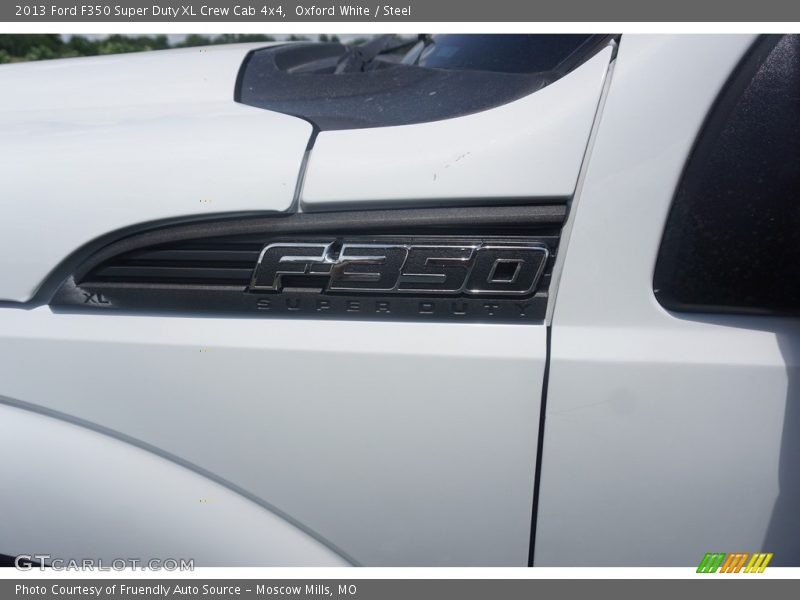 Oxford White / Steel 2013 Ford F350 Super Duty XL Crew Cab 4x4