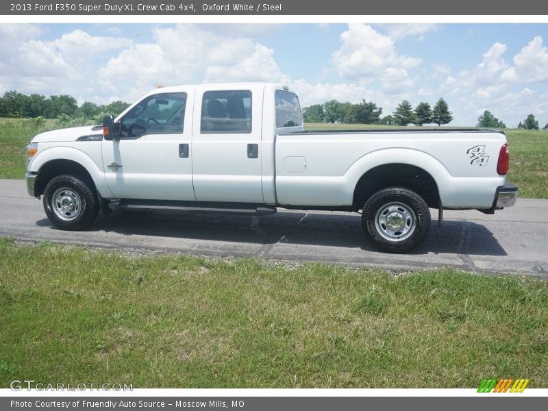 Oxford White / Steel 2013 Ford F350 Super Duty XL Crew Cab 4x4