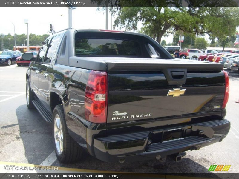 Black / Ebony 2008 Chevrolet Avalanche LTZ