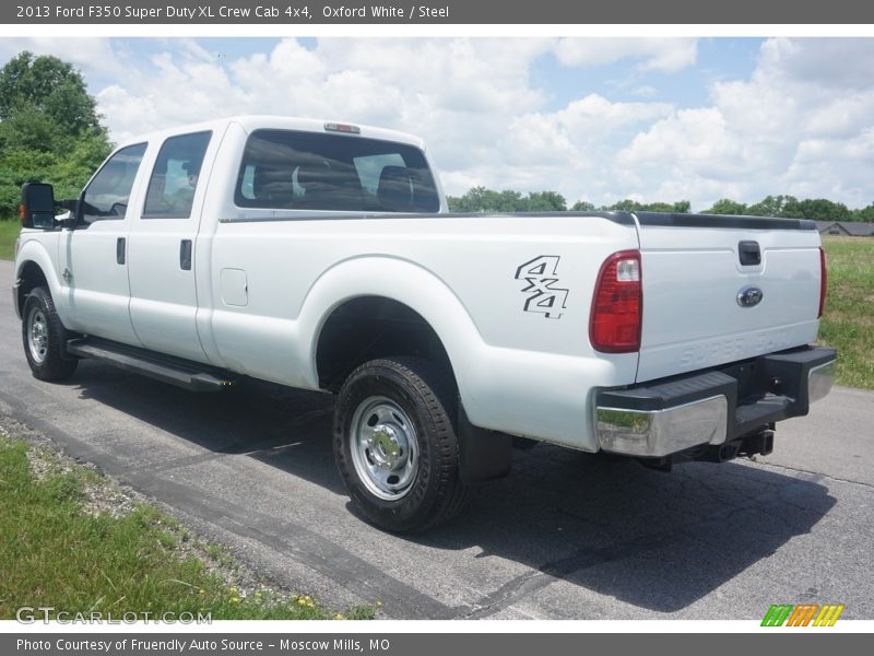 Oxford White / Steel 2013 Ford F350 Super Duty XL Crew Cab 4x4