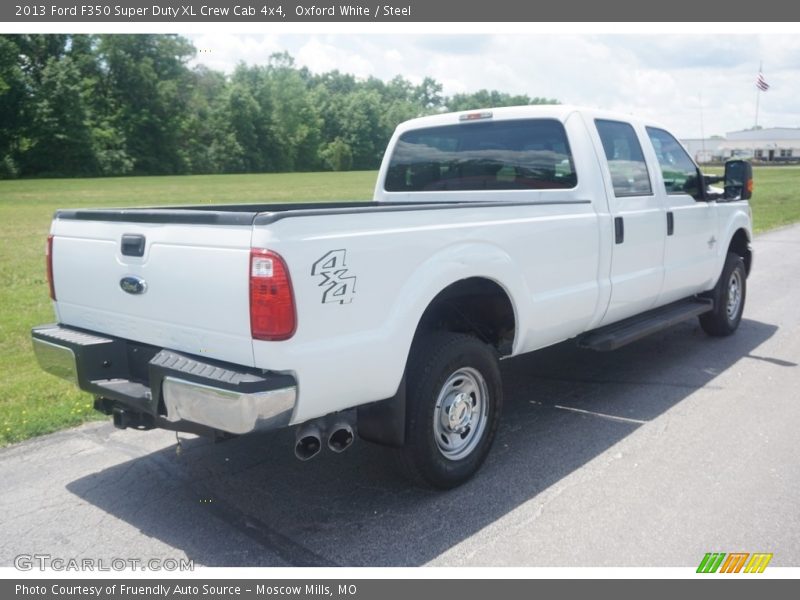 Oxford White / Steel 2013 Ford F350 Super Duty XL Crew Cab 4x4