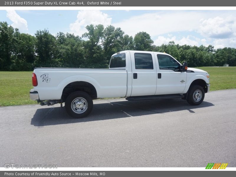 Oxford White / Steel 2013 Ford F350 Super Duty XL Crew Cab 4x4