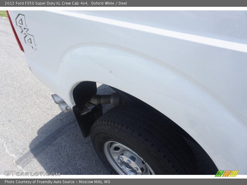 Oxford White / Steel 2013 Ford F350 Super Duty XL Crew Cab 4x4