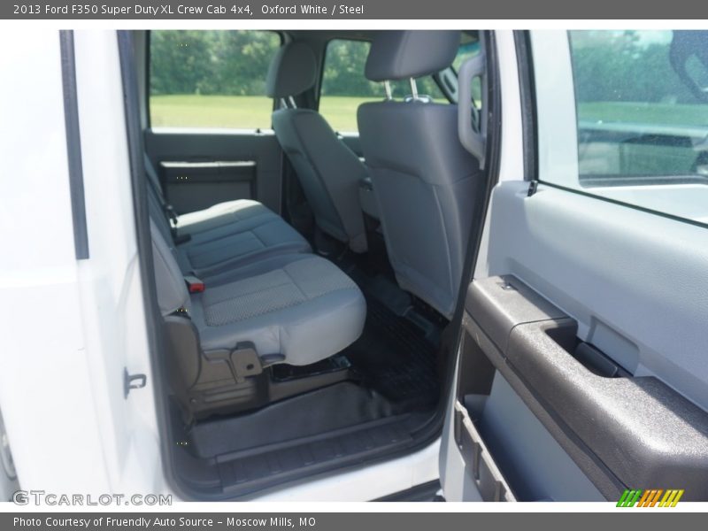 Oxford White / Steel 2013 Ford F350 Super Duty XL Crew Cab 4x4