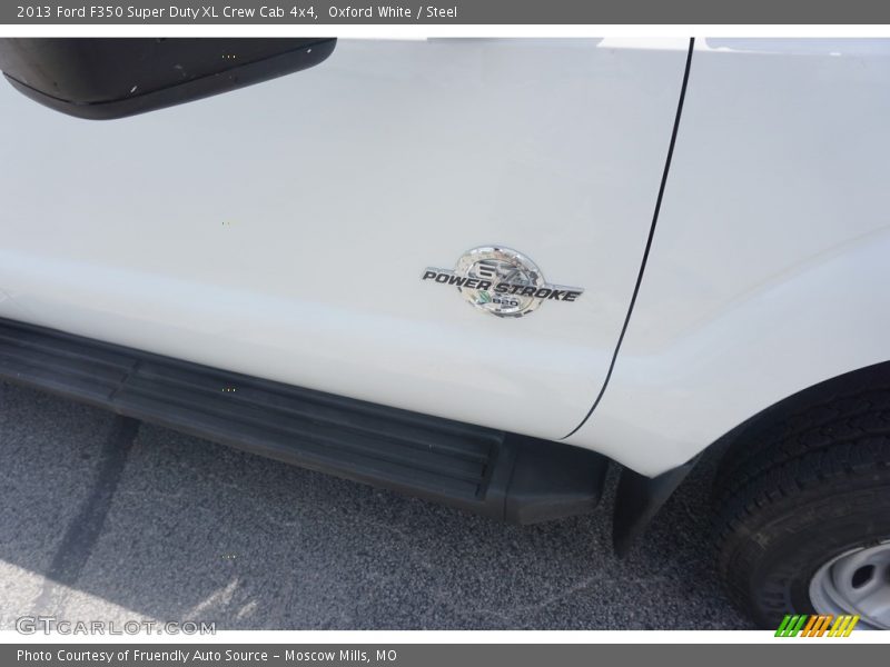 Oxford White / Steel 2013 Ford F350 Super Duty XL Crew Cab 4x4