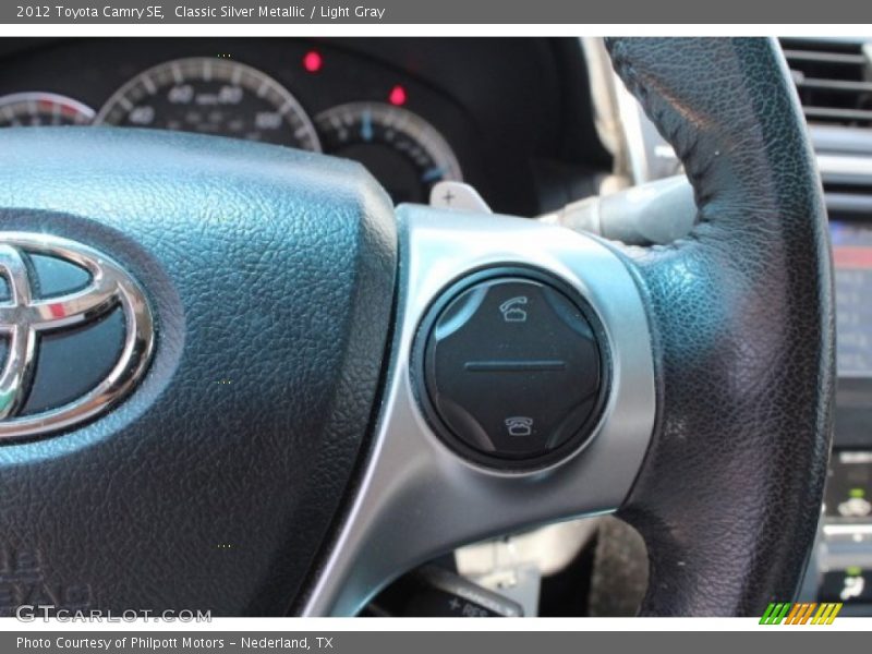 Classic Silver Metallic / Light Gray 2012 Toyota Camry SE
