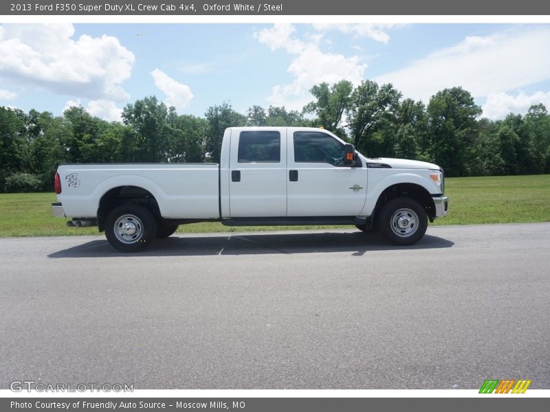 Oxford White / Steel 2013 Ford F350 Super Duty XL Crew Cab 4x4
