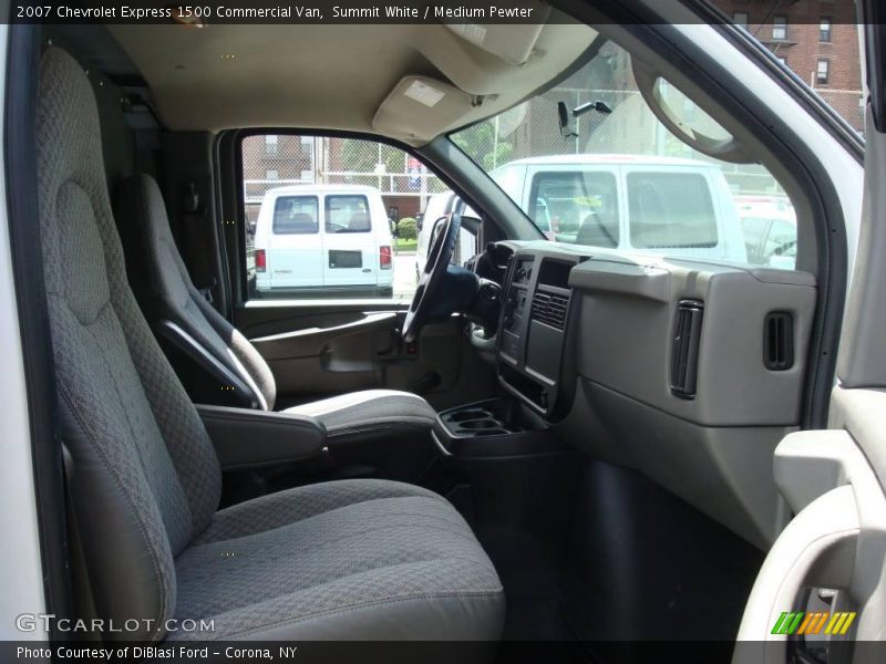 Summit White / Medium Pewter 2007 Chevrolet Express 1500 Commercial Van