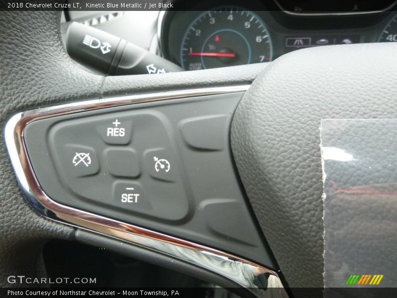 Kinetic Blue Metallic / Jet Black 2018 Chevrolet Cruze LT
