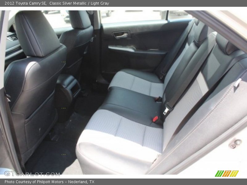 Classic Silver Metallic / Light Gray 2012 Toyota Camry SE