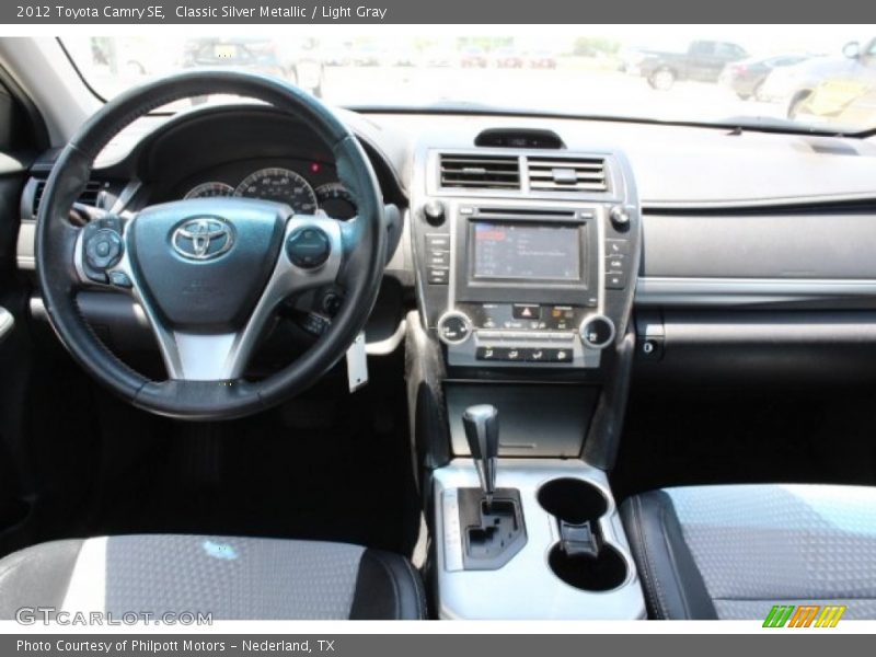 Classic Silver Metallic / Light Gray 2012 Toyota Camry SE