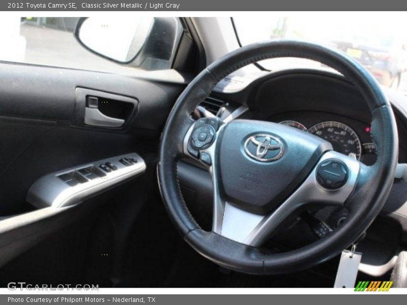 Classic Silver Metallic / Light Gray 2012 Toyota Camry SE