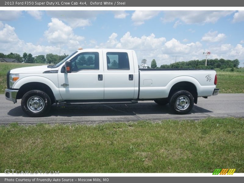 Oxford White / Steel 2013 Ford F350 Super Duty XL Crew Cab 4x4