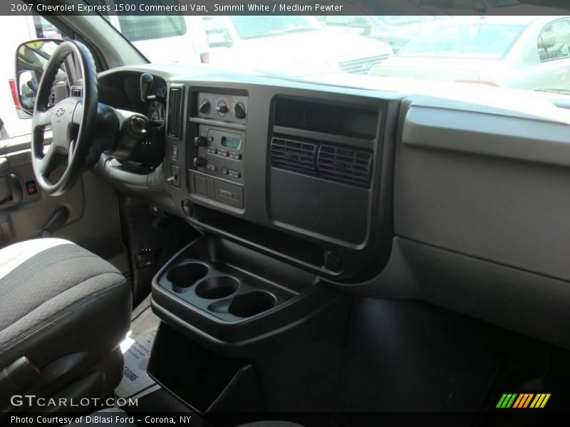 Summit White / Medium Pewter 2007 Chevrolet Express 1500 Commercial Van