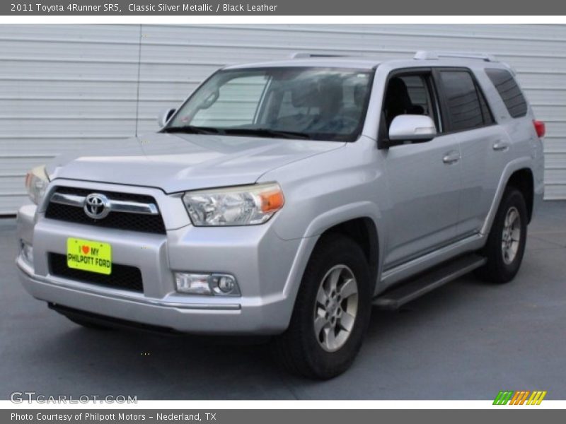 Classic Silver Metallic / Black Leather 2011 Toyota 4Runner SR5