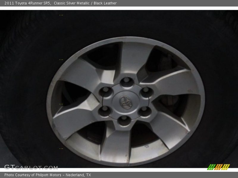 Classic Silver Metallic / Black Leather 2011 Toyota 4Runner SR5