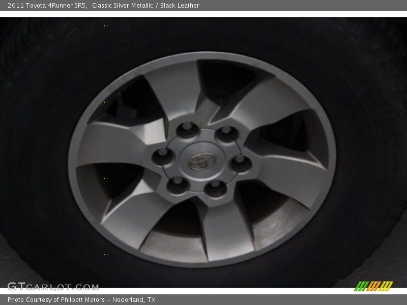 Classic Silver Metallic / Black Leather 2011 Toyota 4Runner SR5