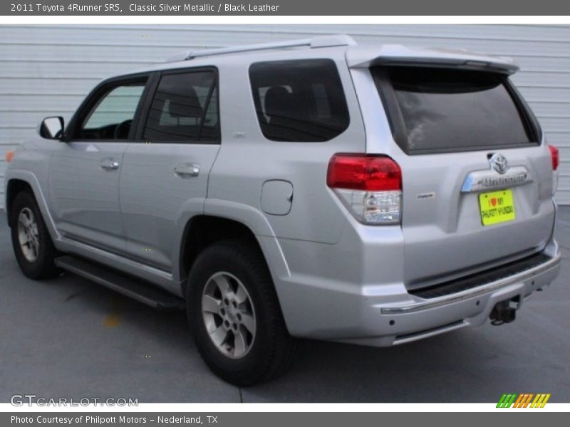 Classic Silver Metallic / Black Leather 2011 Toyota 4Runner SR5