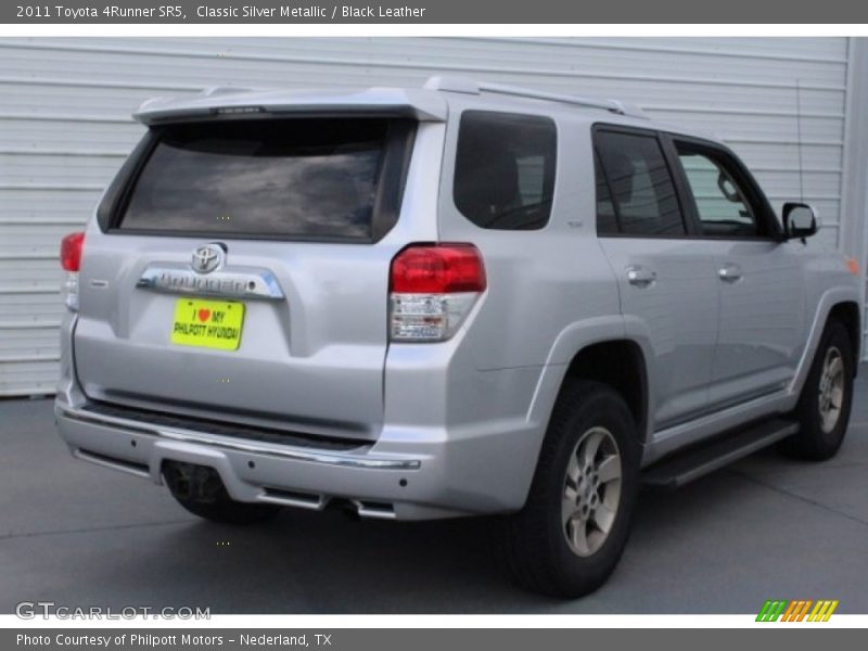 Classic Silver Metallic / Black Leather 2011 Toyota 4Runner SR5