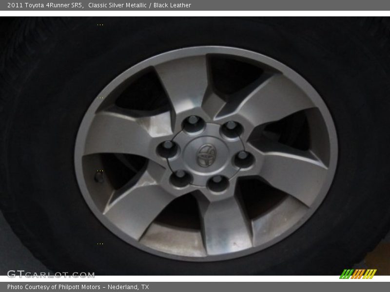 Classic Silver Metallic / Black Leather 2011 Toyota 4Runner SR5