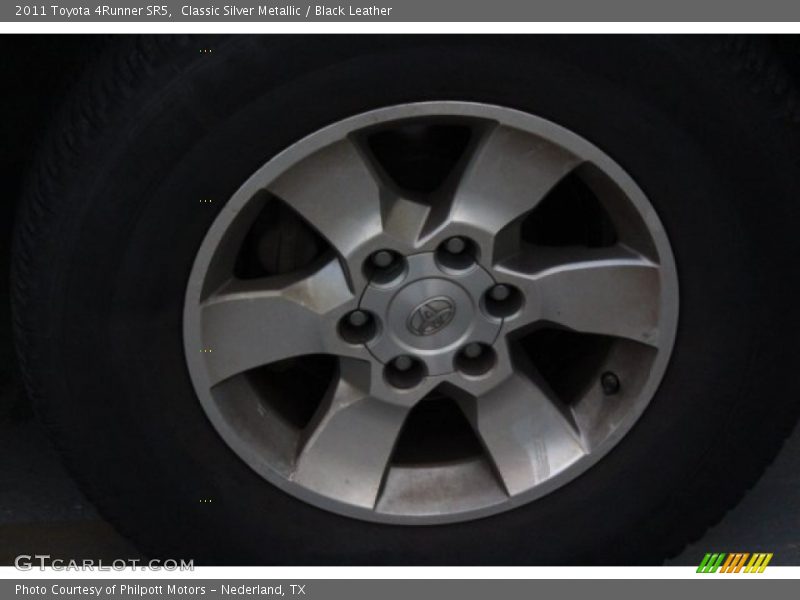 Classic Silver Metallic / Black Leather 2011 Toyota 4Runner SR5