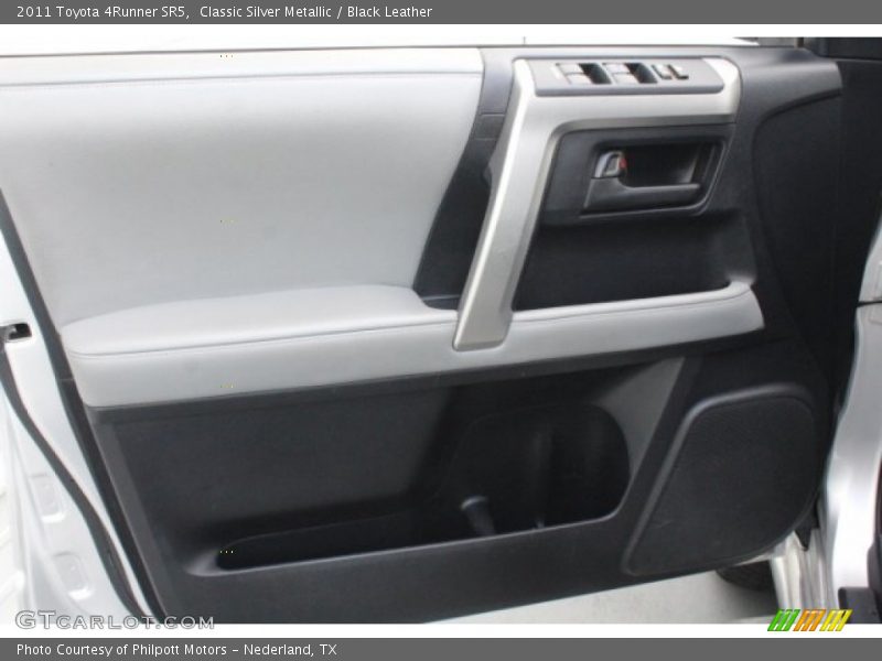 Classic Silver Metallic / Black Leather 2011 Toyota 4Runner SR5