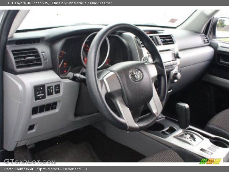Classic Silver Metallic / Black Leather 2011 Toyota 4Runner SR5
