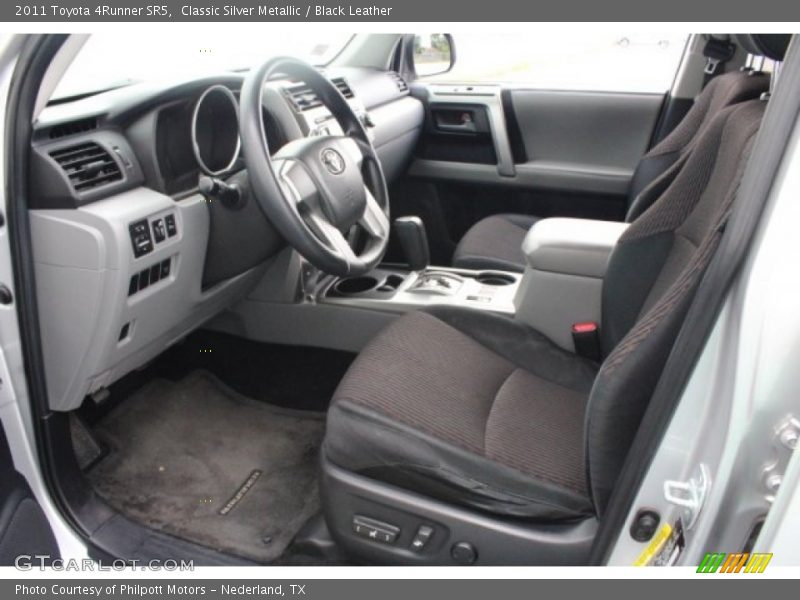 Classic Silver Metallic / Black Leather 2011 Toyota 4Runner SR5