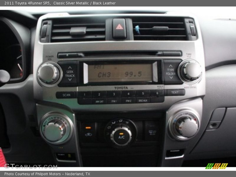 Classic Silver Metallic / Black Leather 2011 Toyota 4Runner SR5
