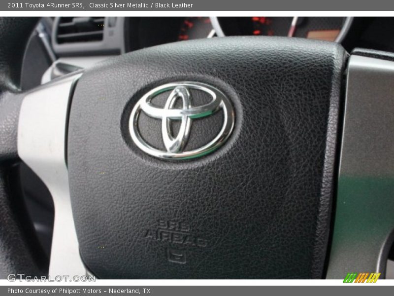 Classic Silver Metallic / Black Leather 2011 Toyota 4Runner SR5