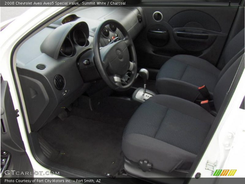 Summit White / Charcoal 2008 Chevrolet Aveo Aveo5 Special Value