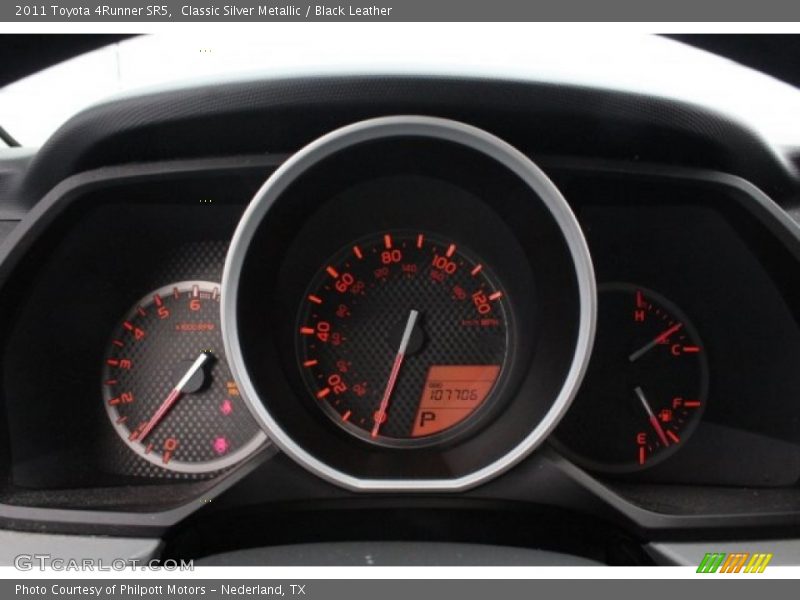 Classic Silver Metallic / Black Leather 2011 Toyota 4Runner SR5