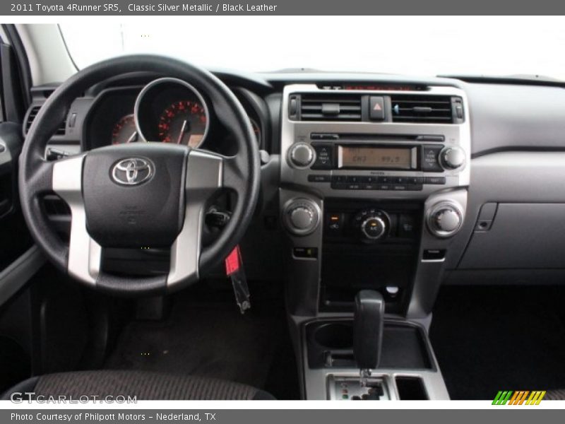 Classic Silver Metallic / Black Leather 2011 Toyota 4Runner SR5