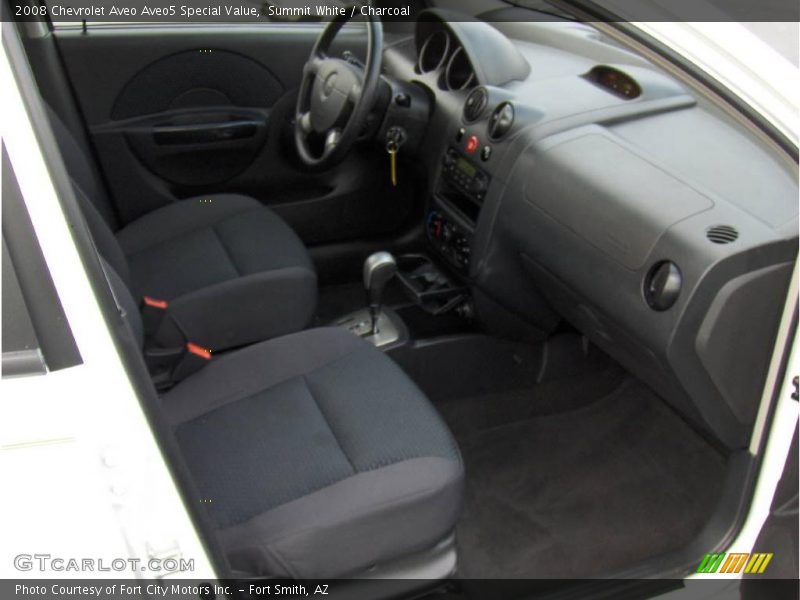 Summit White / Charcoal 2008 Chevrolet Aveo Aveo5 Special Value