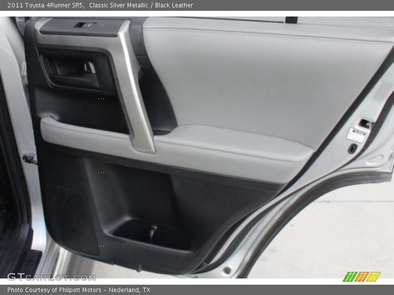 Classic Silver Metallic / Black Leather 2011 Toyota 4Runner SR5