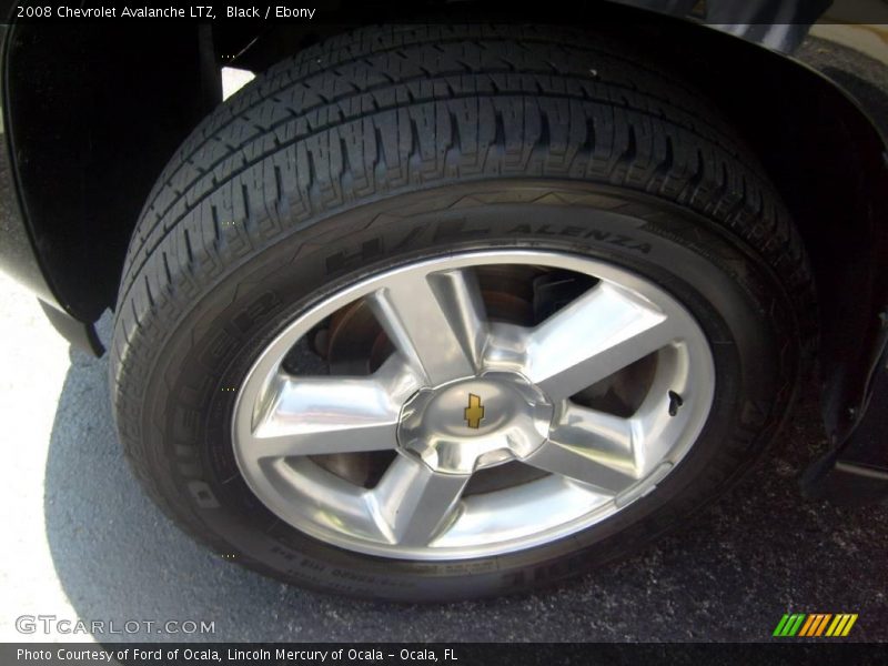 Black / Ebony 2008 Chevrolet Avalanche LTZ