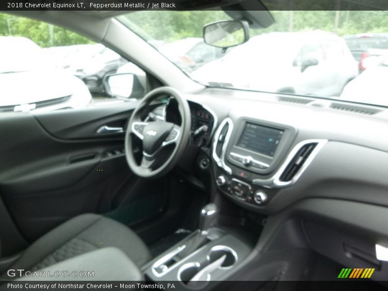 Pepperdust Metallic / Jet Black 2018 Chevrolet Equinox LT