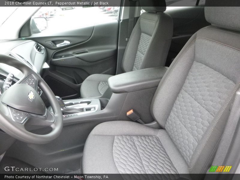 Pepperdust Metallic / Jet Black 2018 Chevrolet Equinox LT