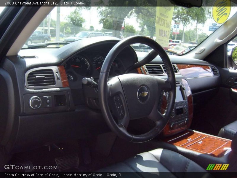 Black / Ebony 2008 Chevrolet Avalanche LTZ