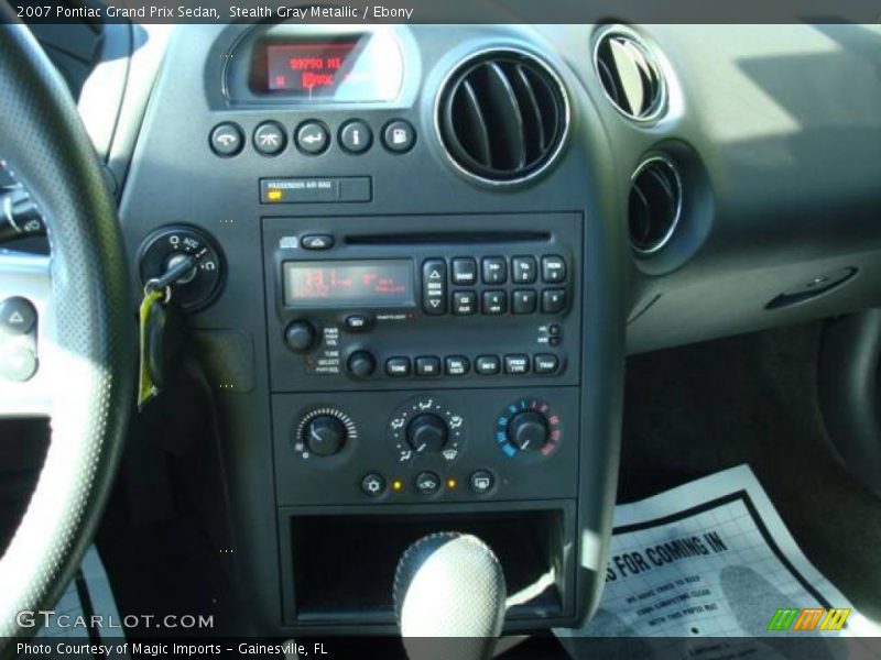 Stealth Gray Metallic / Ebony 2007 Pontiac Grand Prix Sedan