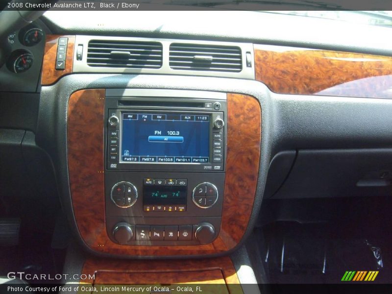 Black / Ebony 2008 Chevrolet Avalanche LTZ