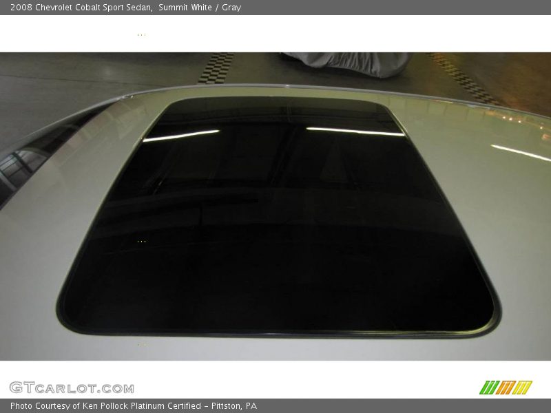 Summit White / Gray 2008 Chevrolet Cobalt Sport Sedan