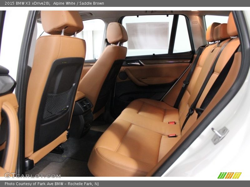 Alpine White / Saddle Brown 2015 BMW X3 xDrive28i