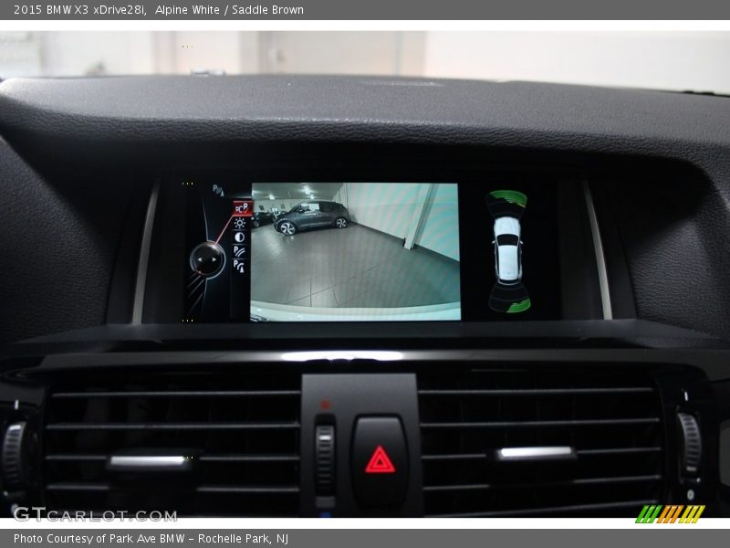Alpine White / Saddle Brown 2015 BMW X3 xDrive28i